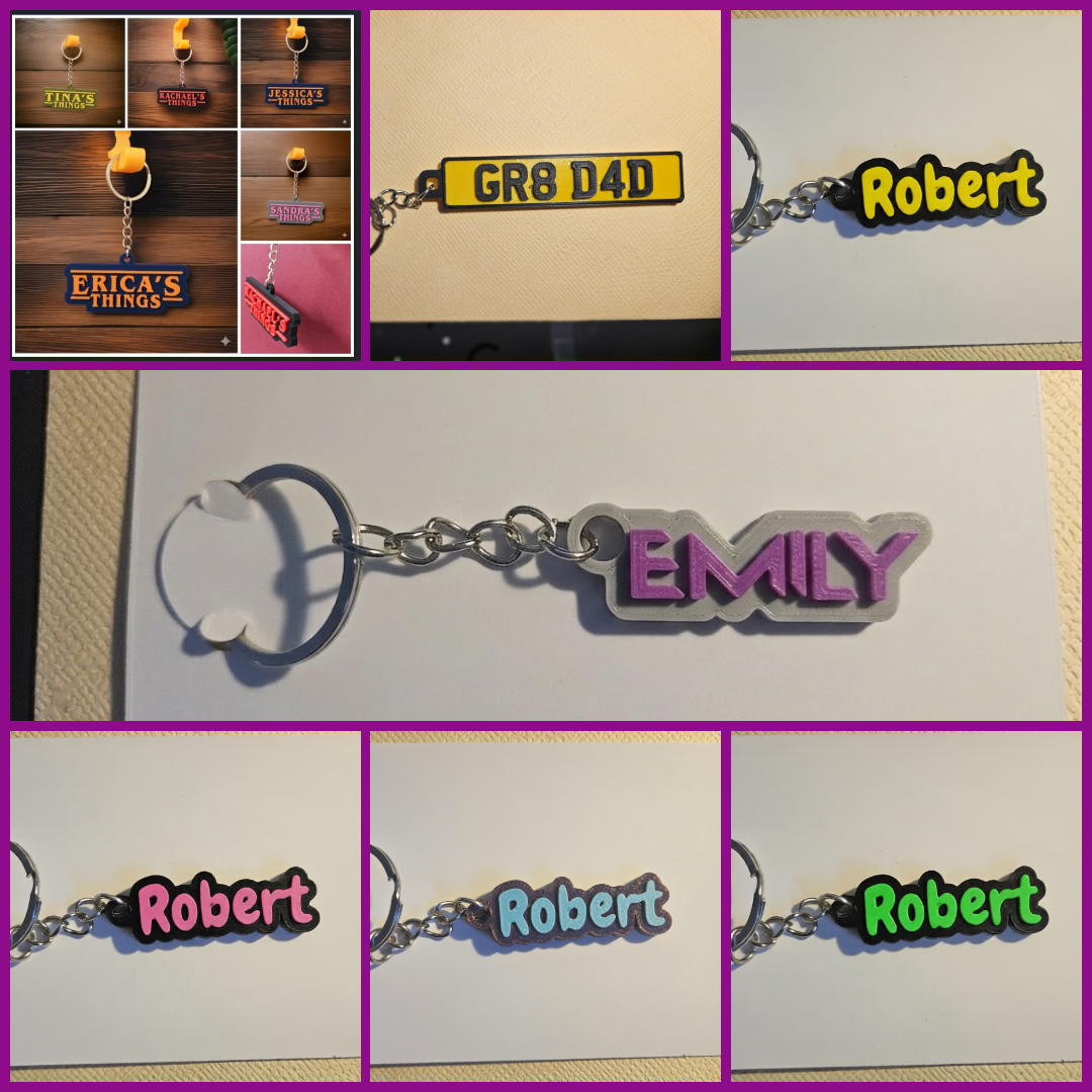 Keyrings....More to be added.