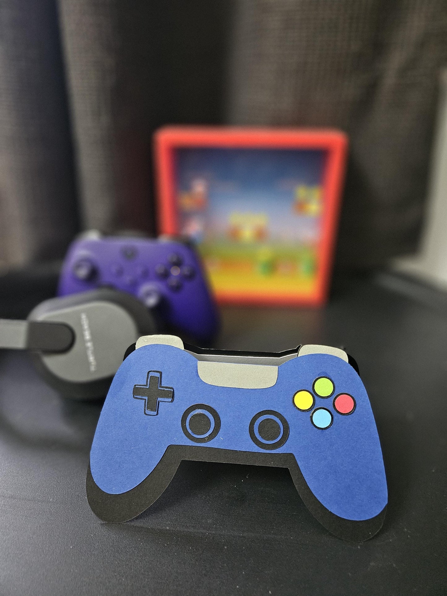VIDEO GAME Controller BIRTHDAY, Congratulations, Thank you card.