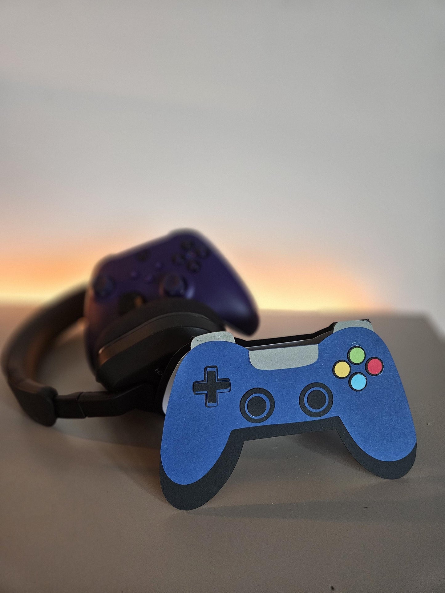 VIDEO GAME Controller BIRTHDAY, Congratulations, Thank you card.