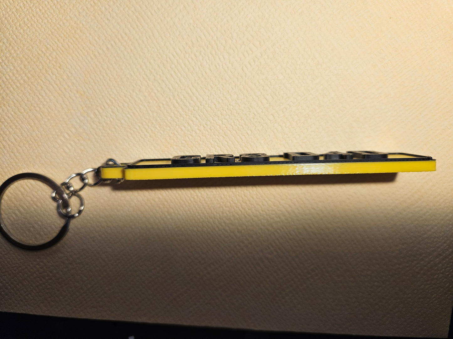 Personalised UK Number Plate Keyring